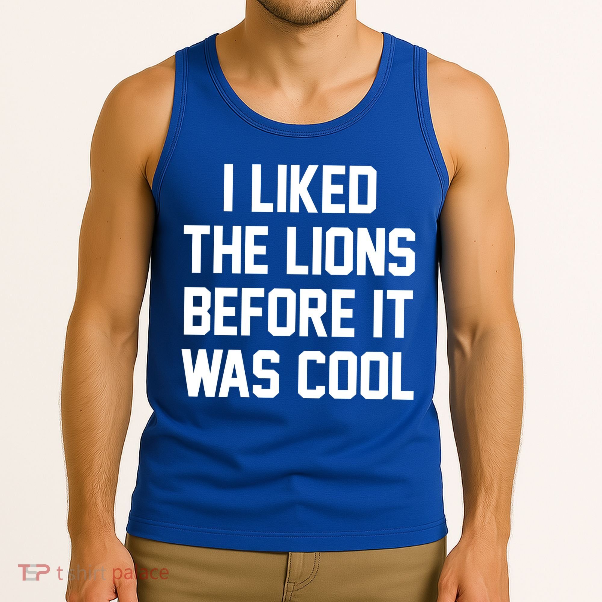 I Liked The Lions Before It Was Cool Funny Tank Top