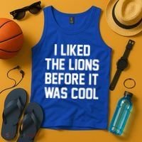 I Liked The Lions Before It Was Cool Funny Tank Top thumb 4