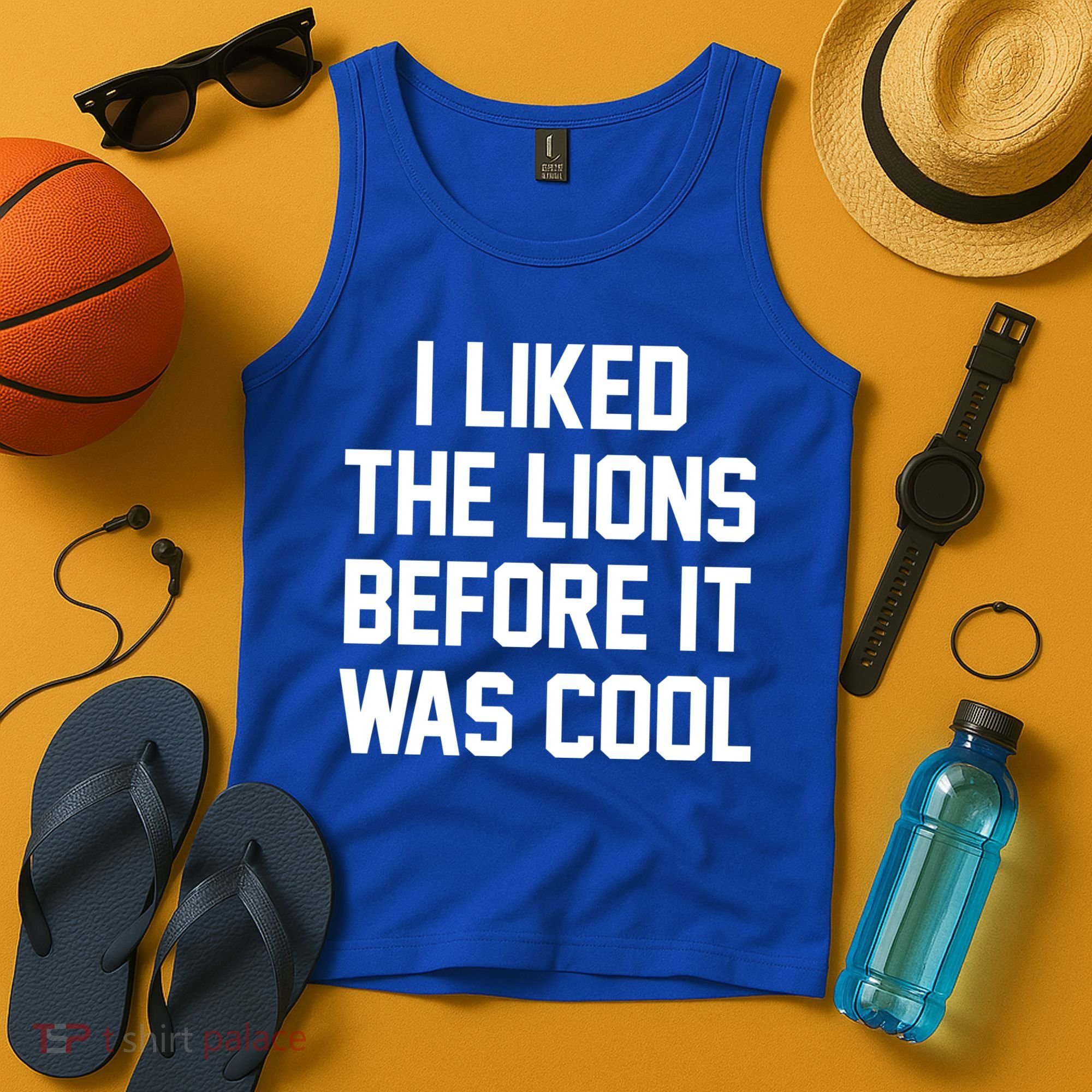 I Liked The Lions Before It Was Cool Funny Tank Top