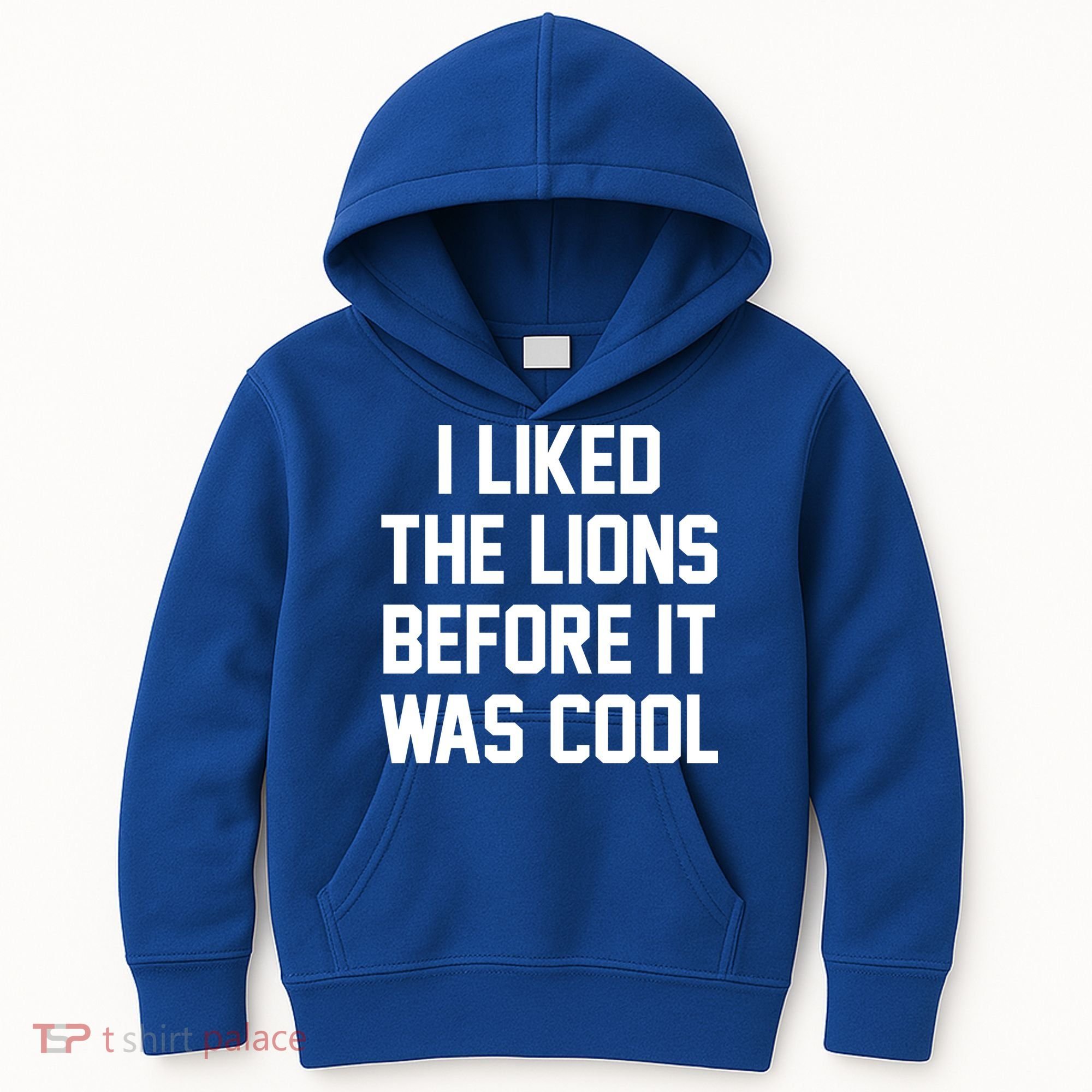 I Liked The Lions Before It Was Cool Funny Kids Hoodie