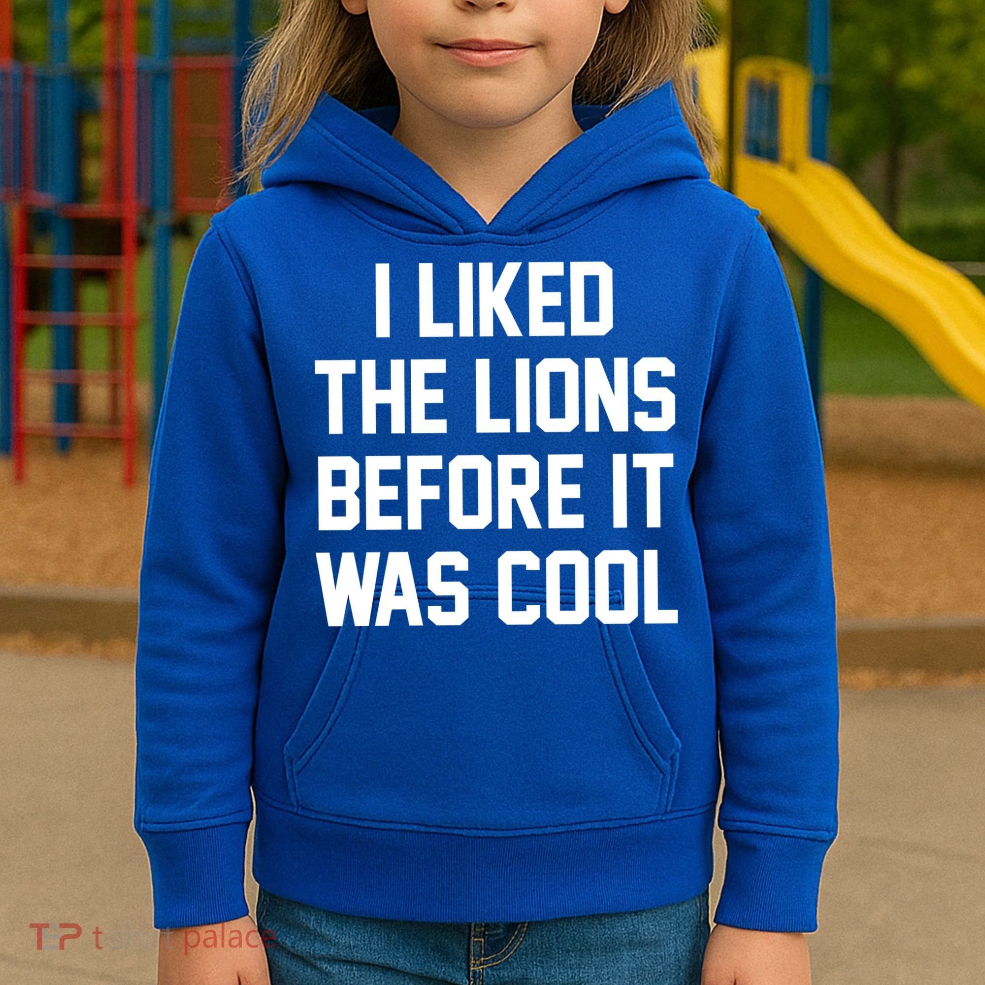I Liked The Lions Before It Was Cool Funny Kids Hoodie