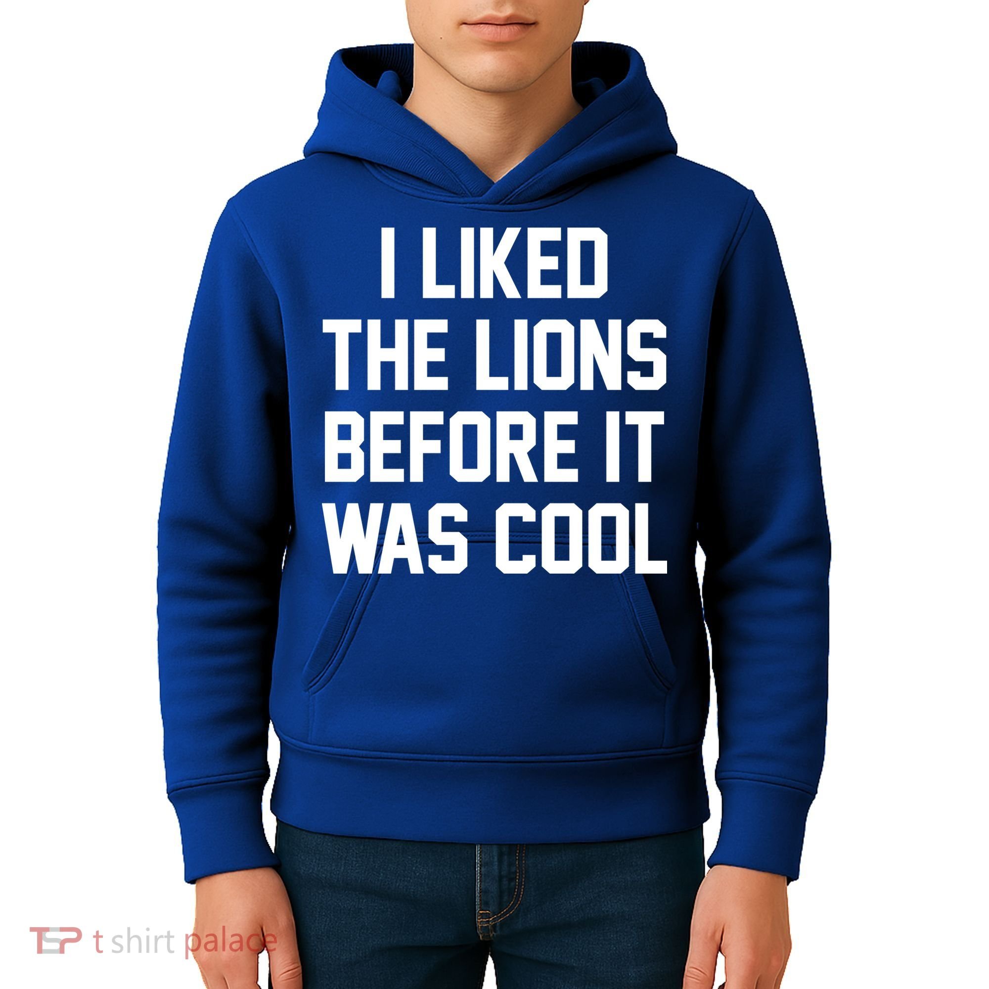 I Liked The Lions Before It Was Cool Funny Kids Hoodie