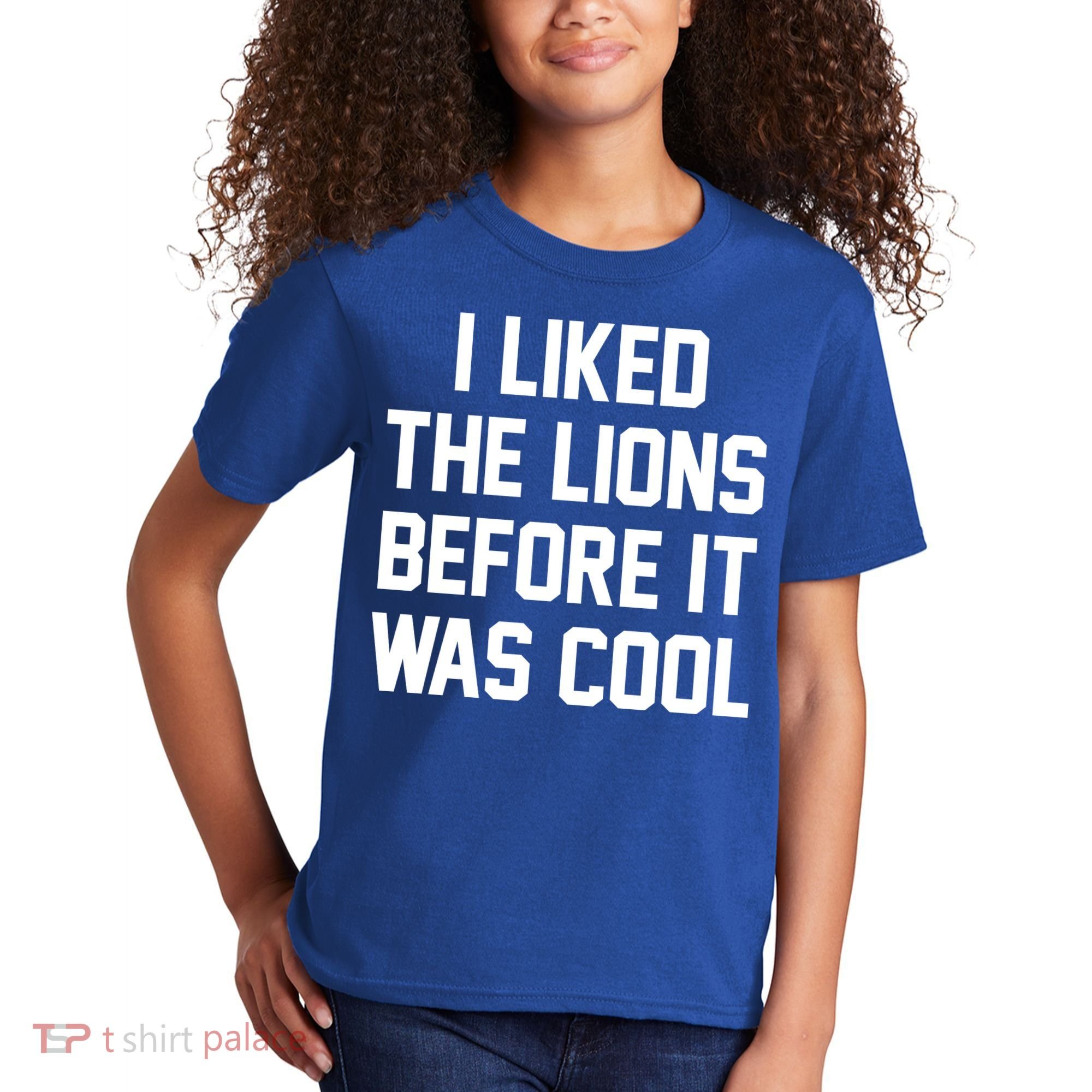 I Liked The Lions Before It Was Cool Funny Kids T-Shirt