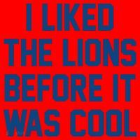 I Liked The Lions Before It Was Cool Funny Santa Hat thumb 1