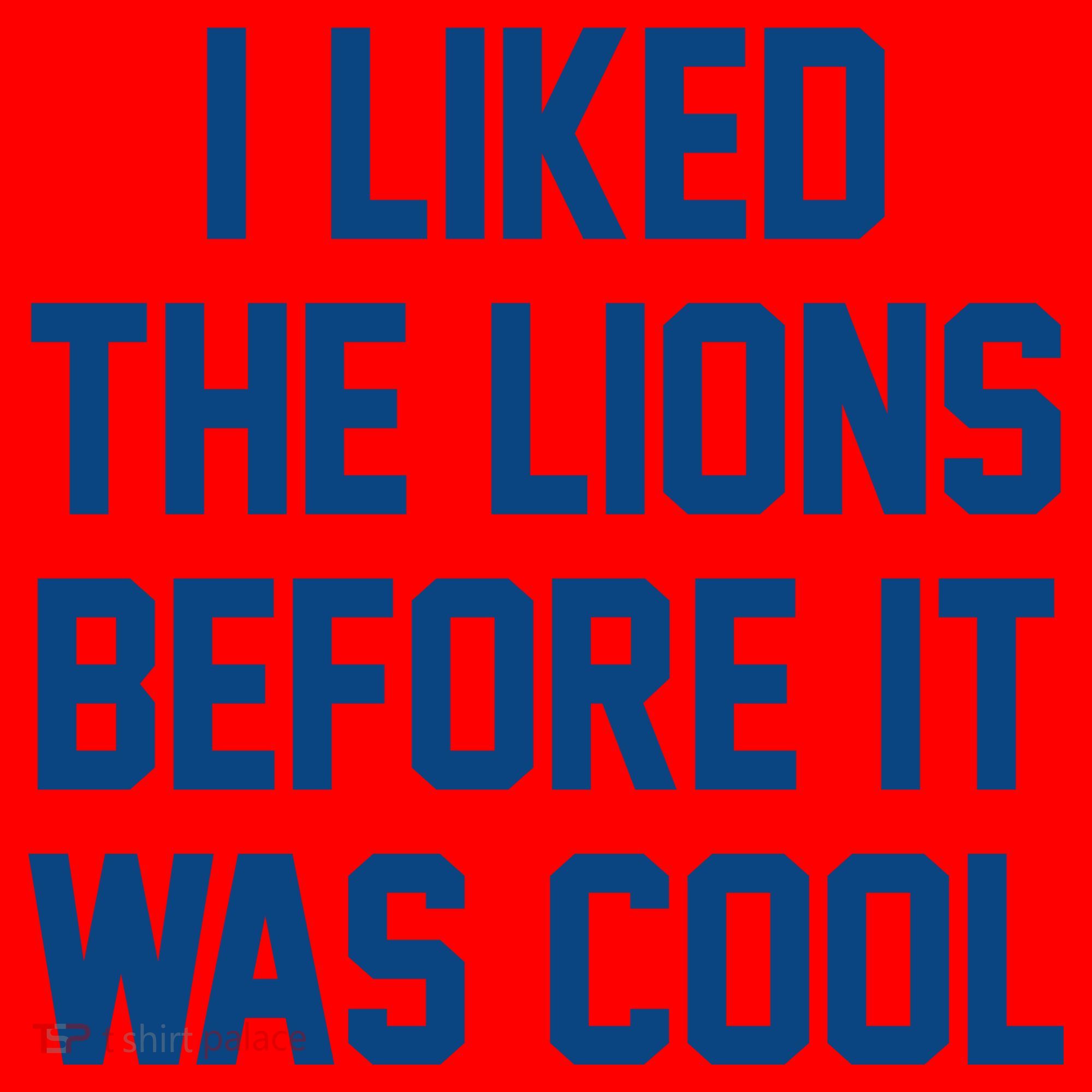 I Liked The Lions Before It Was Cool Funny Santa Hat