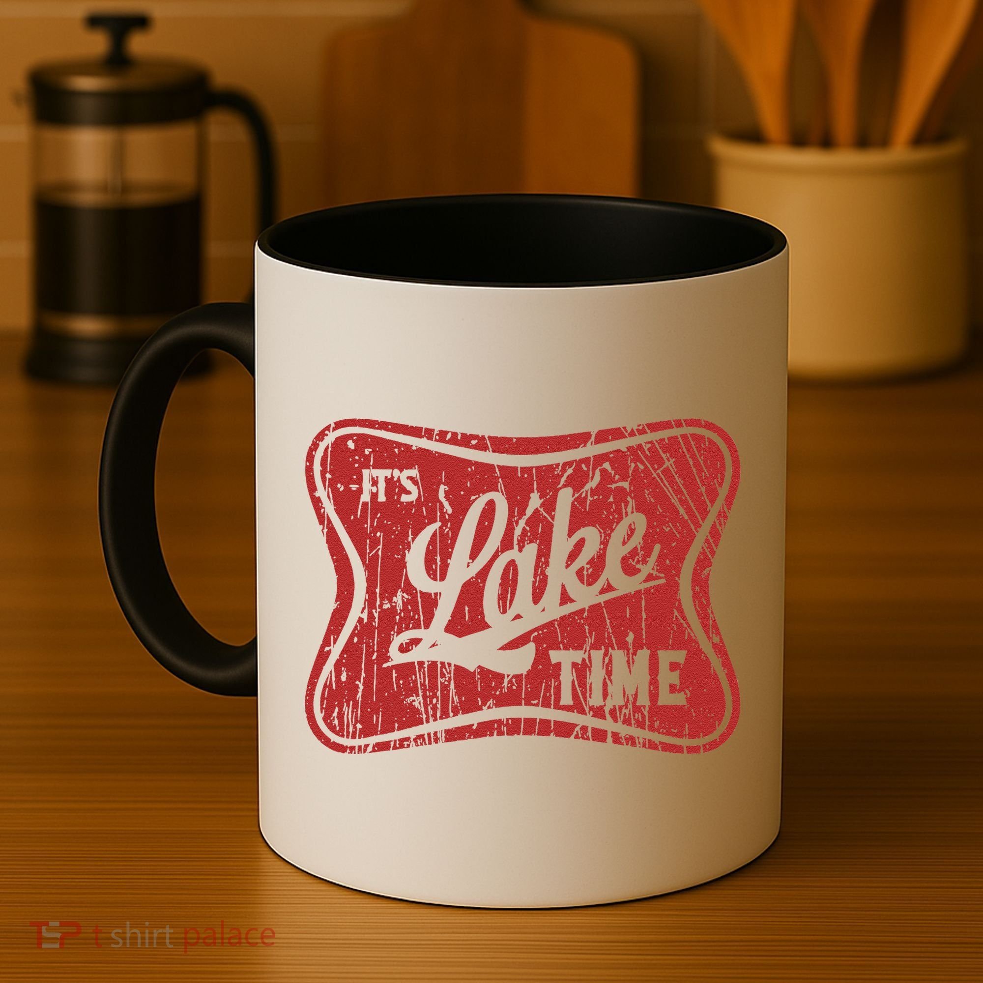 ItS Lake Time Summer Lake Camper Life Coffee Mug