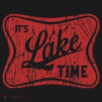 ItS Lake Time Summer Lake Camper Life Ornament thumb 1