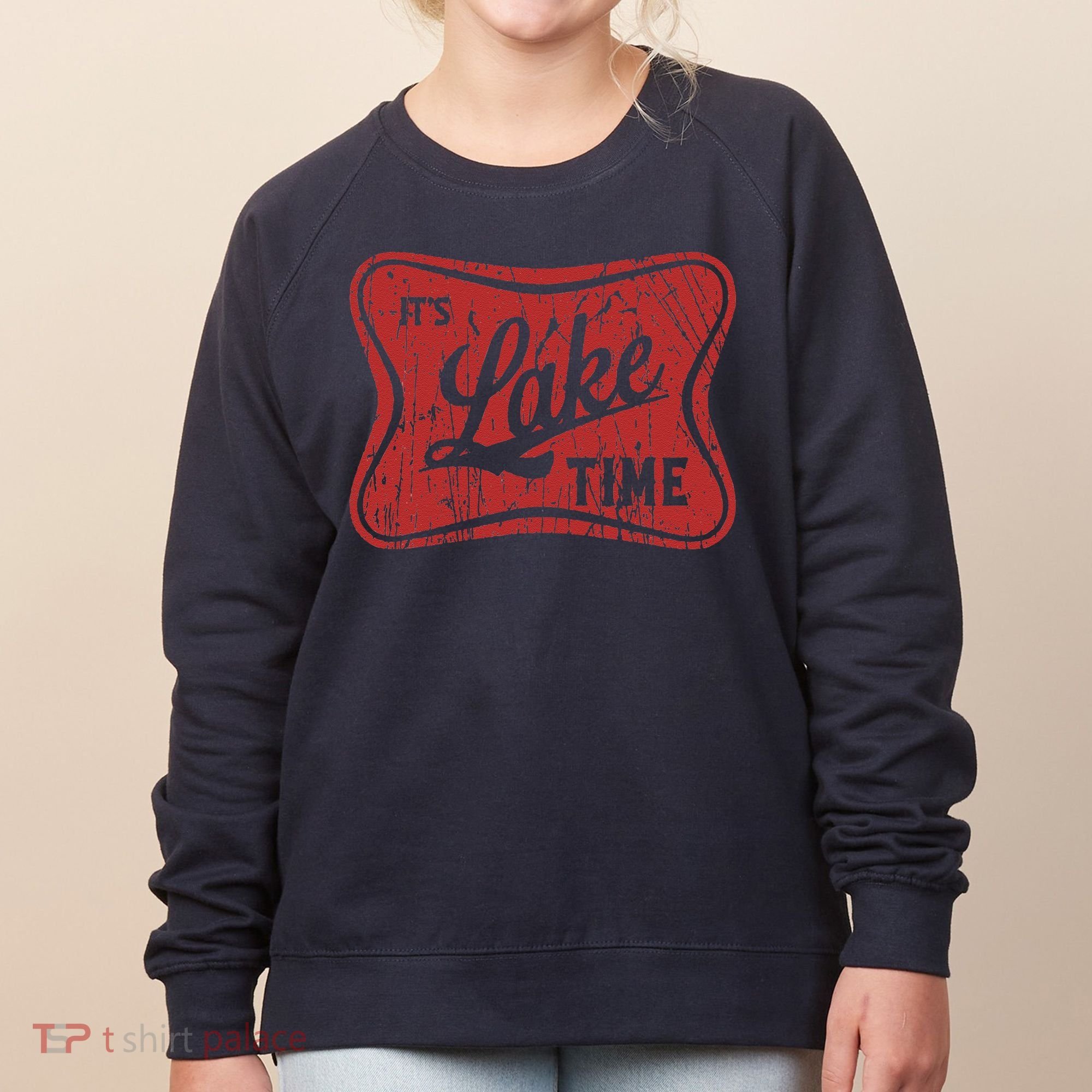 ItS Lake Time Summer Lake Camper Life Women's Sweatshirt