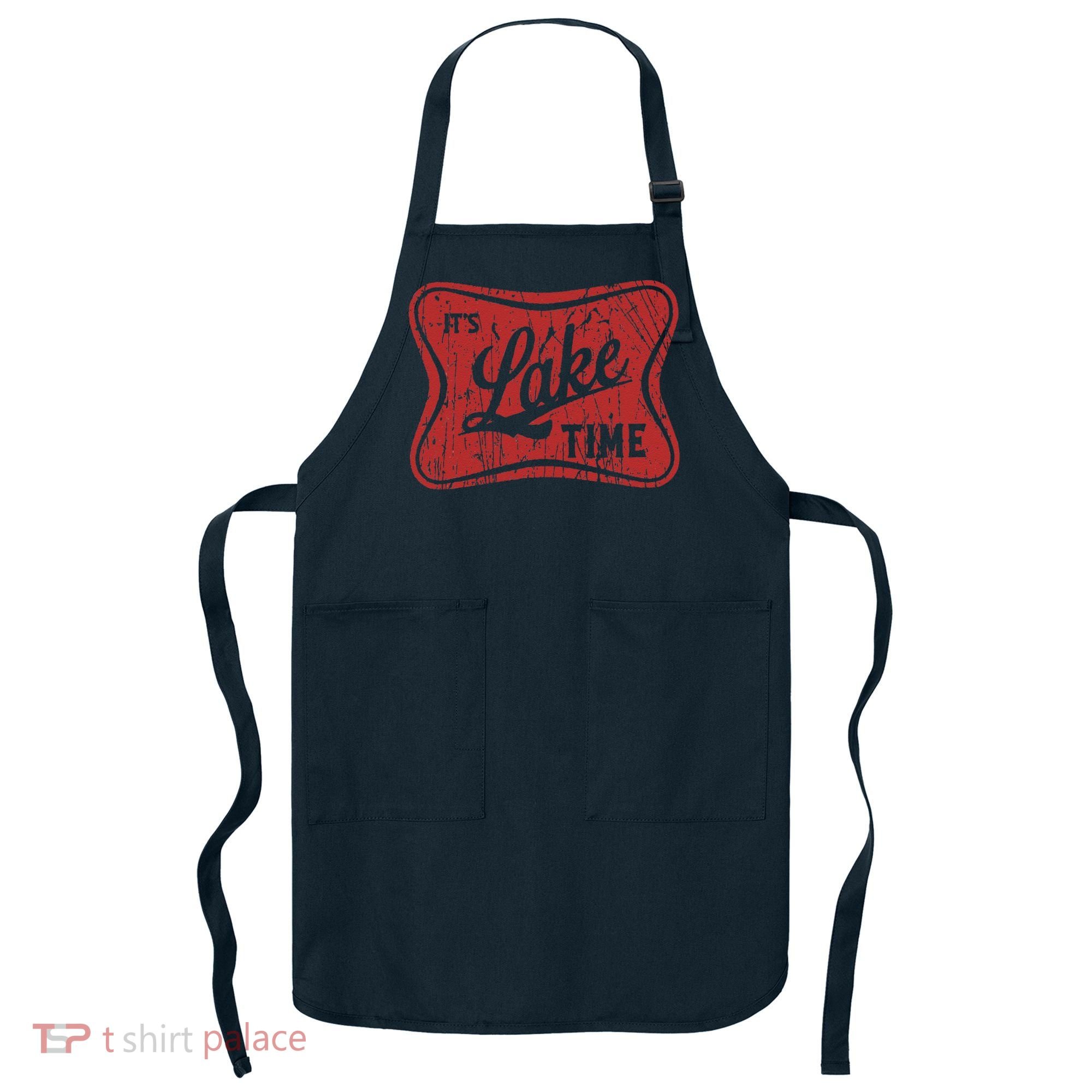 ItS Lake Time Summer Lake Camper Life Apron