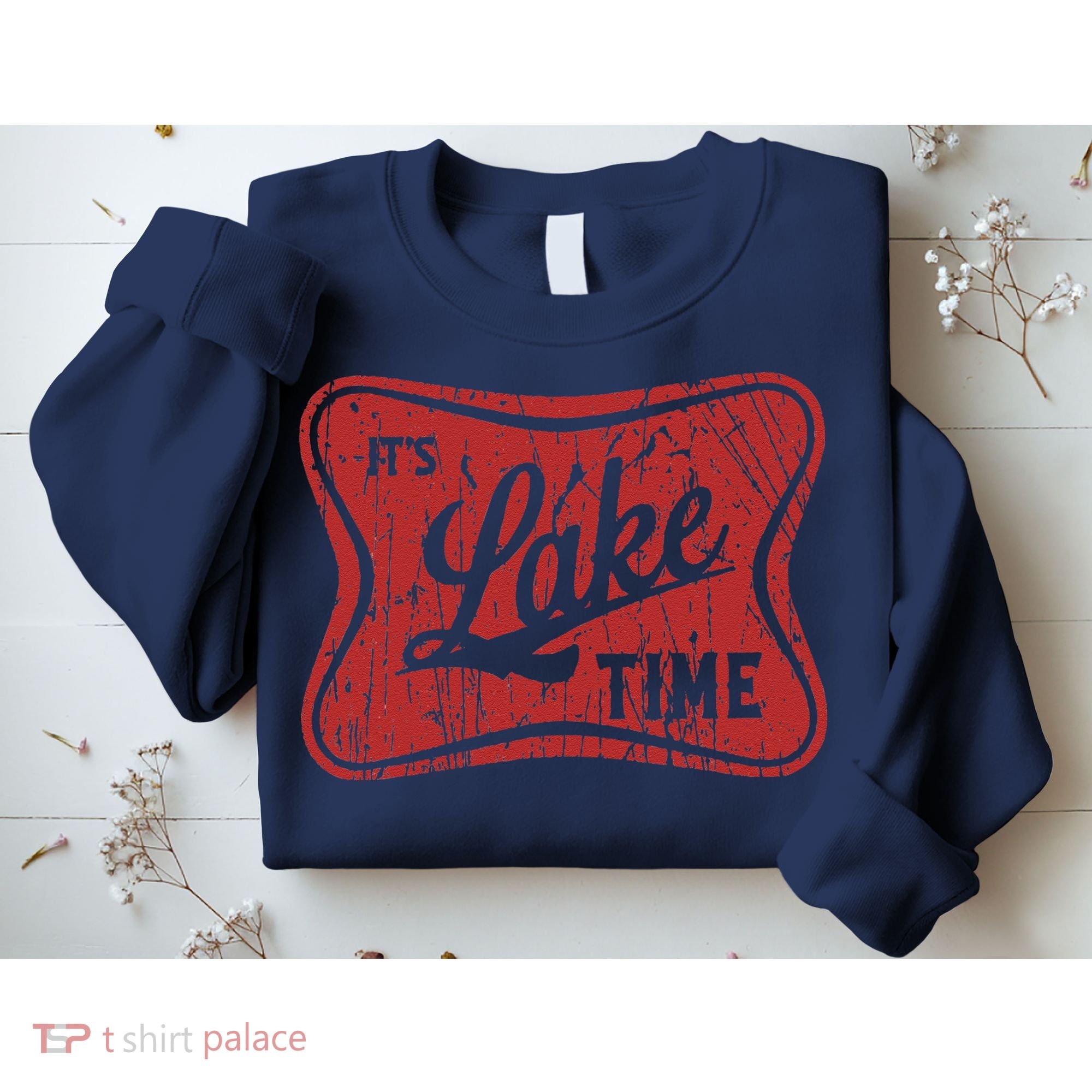 ItS Lake Time Summer Lake Camper Life Sweatshirt