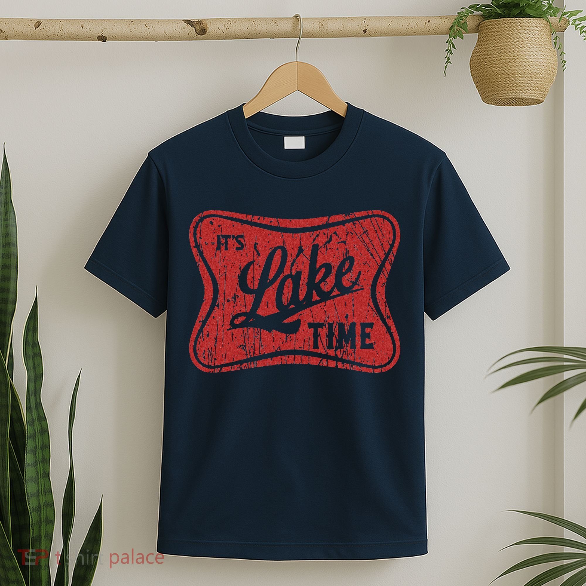 ItS Lake Time Summer Lake Camper Life T-Shirt