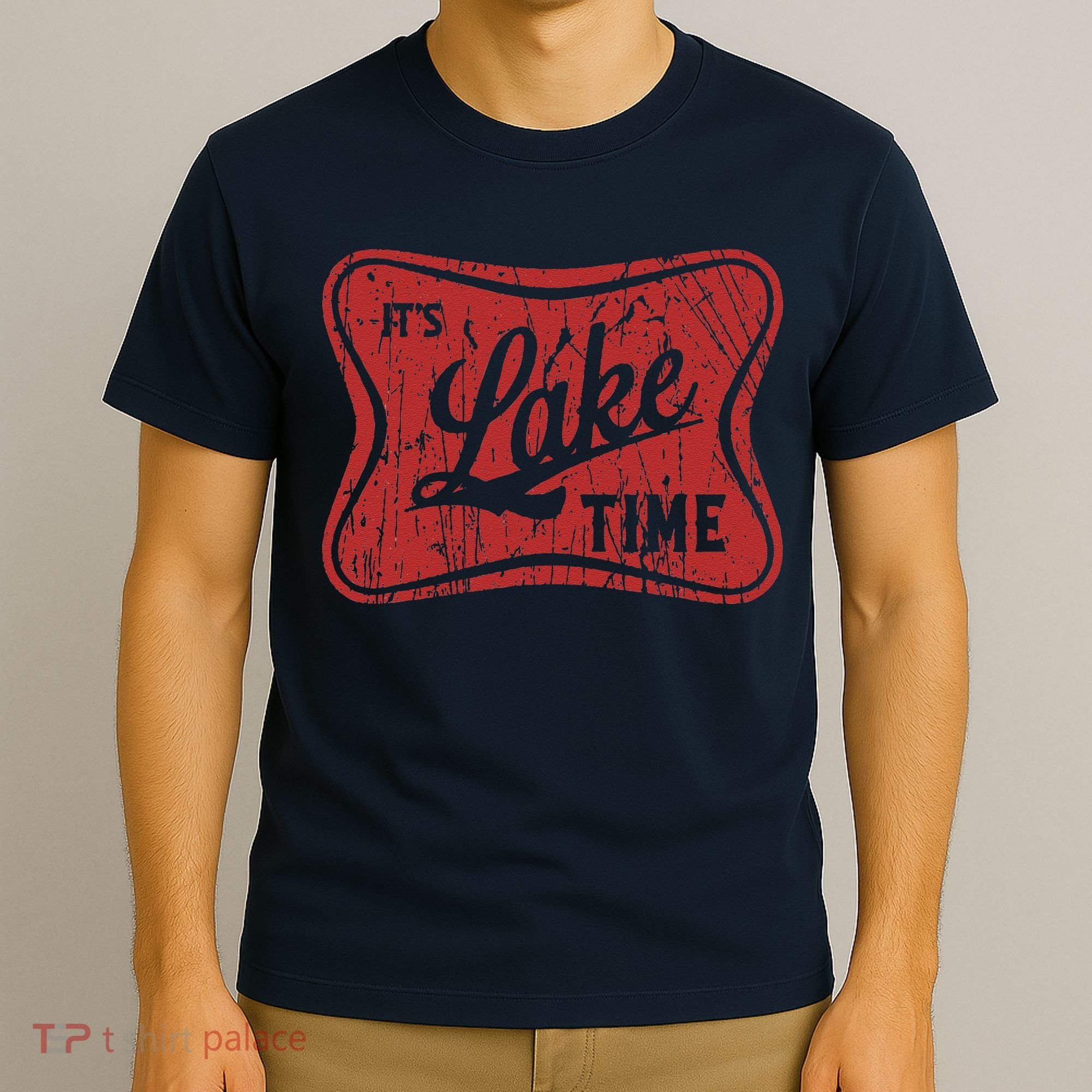 ItS Lake Time Summer Lake Camper Life T-Shirt