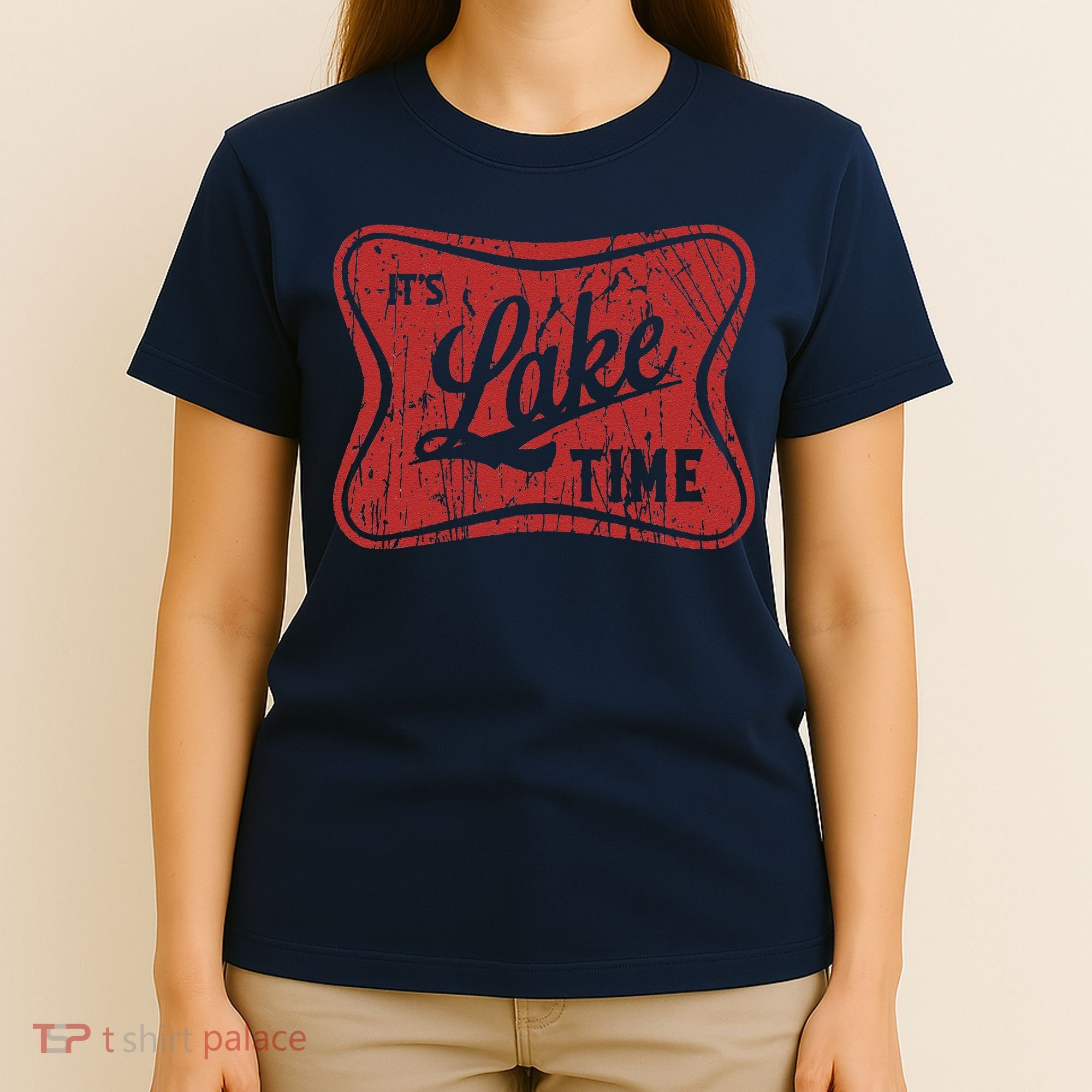 ItS Lake Time Summer Lake Camper Life T-Shirt