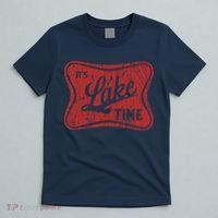 ItS Lake Time Summer Lake Camper Life T-Shirt thumb 5