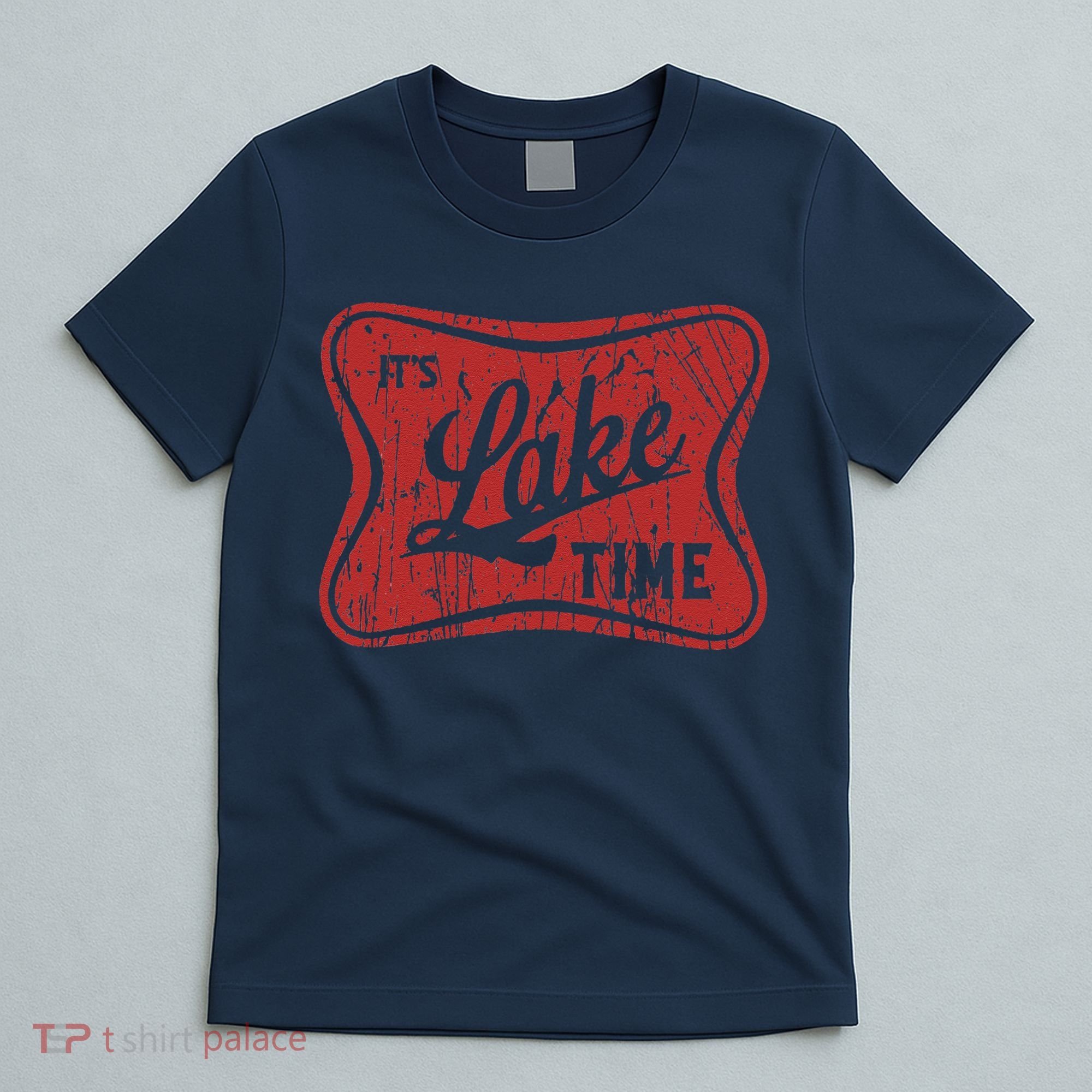 ItS Lake Time Summer Lake Camper Life T-Shirt