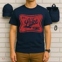 ItS Lake Time Summer Lake Camper Life T-Shirt thumb 6