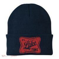 ItS Lake Time Summer Lake Camper Life Beanie thumb 0