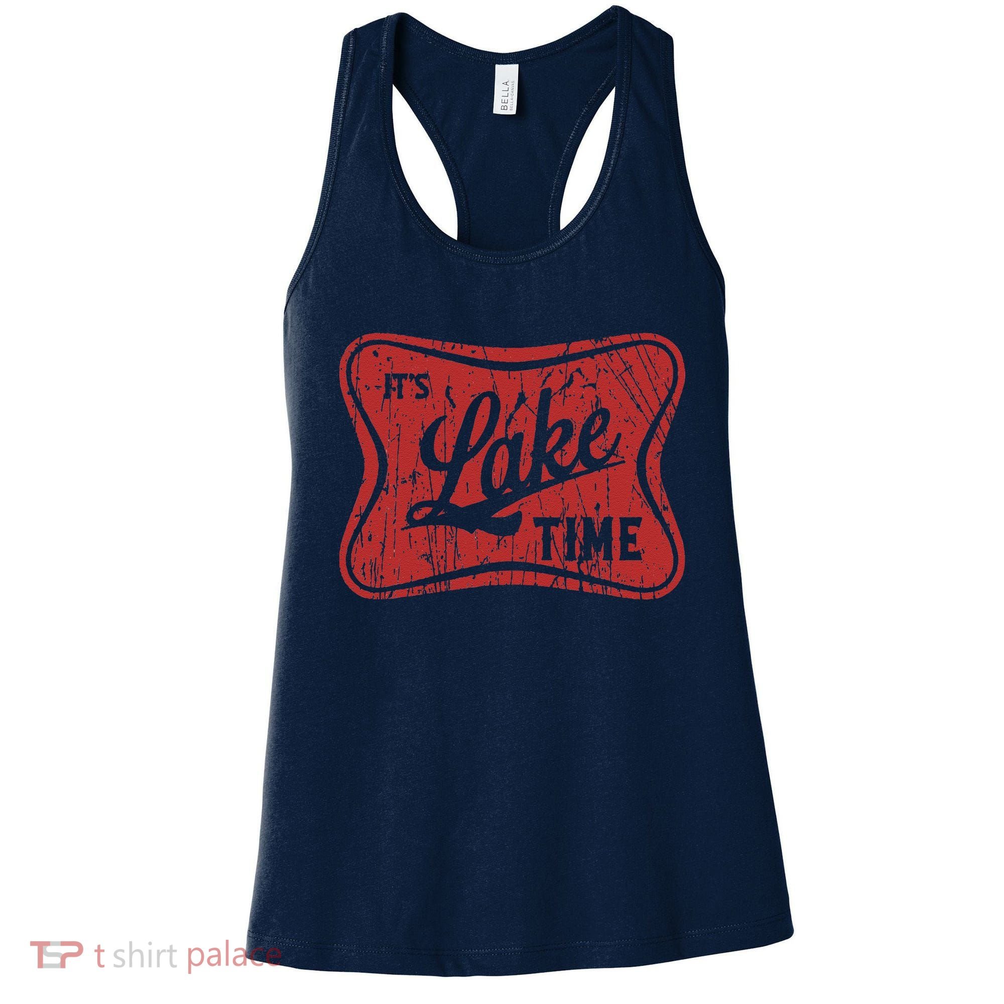 ItS Lake Time Summer Lake Camper Life Women's Tank Top