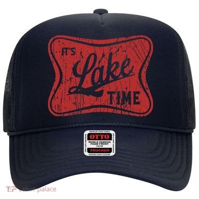 ItS Lake Time Summer Lake Camper Life Hat