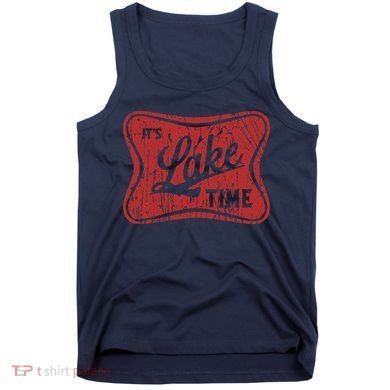 ItS Lake Time Summer Lake Camper Life Tank Top