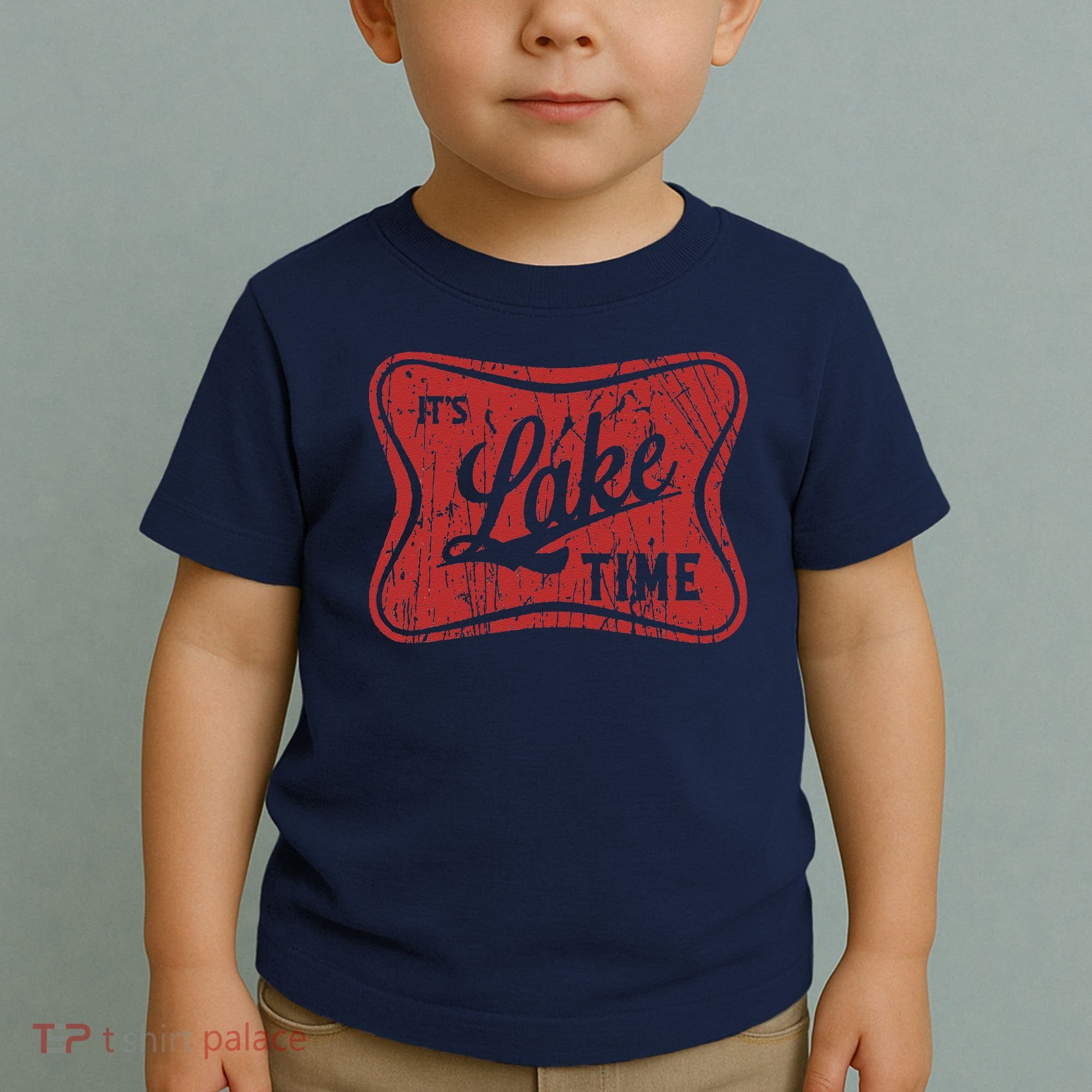 ItS Lake Time Summer Lake Camper Life Toddler T-Shirt
