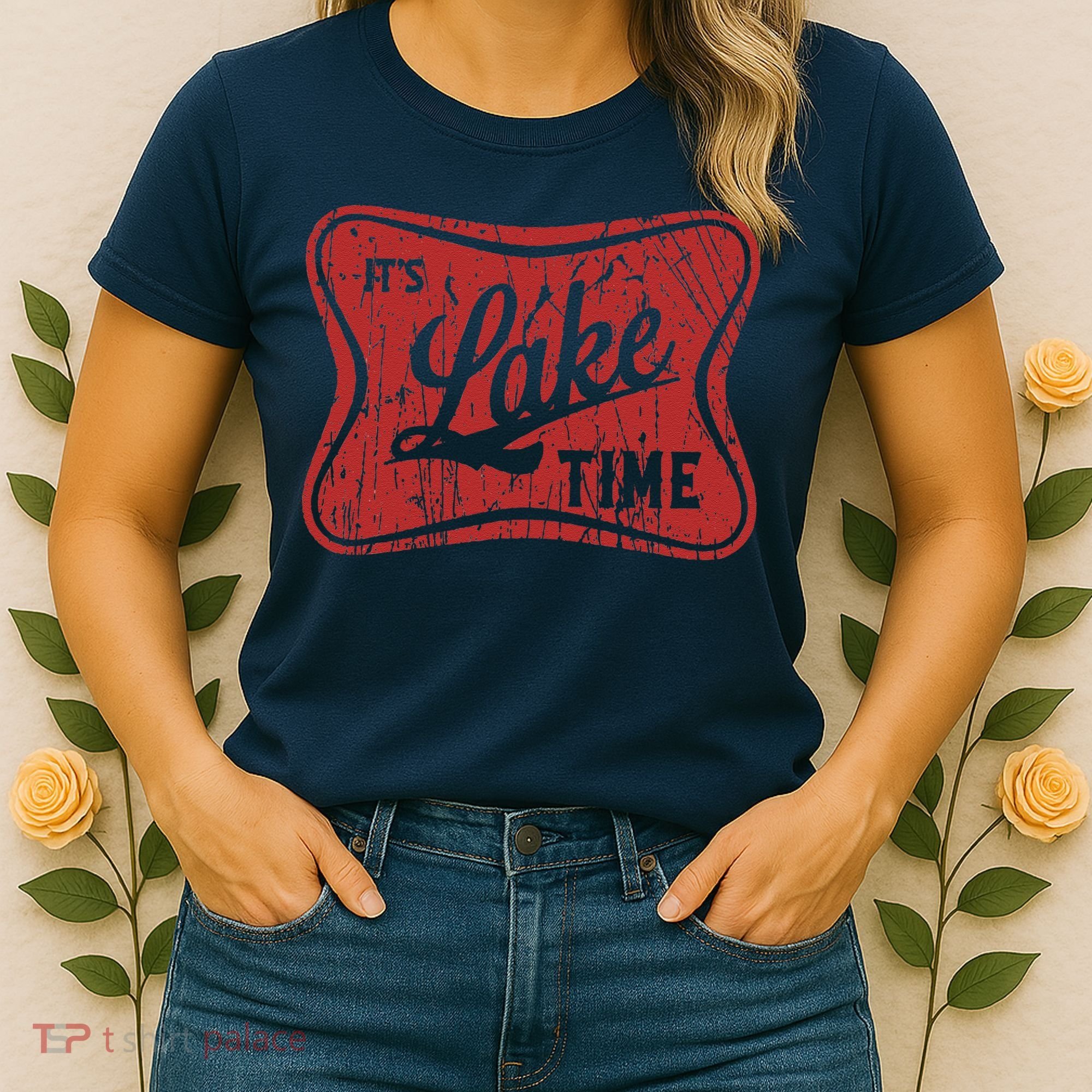 ItS Lake Time Summer Lake Camper Life Women's T-Shirt