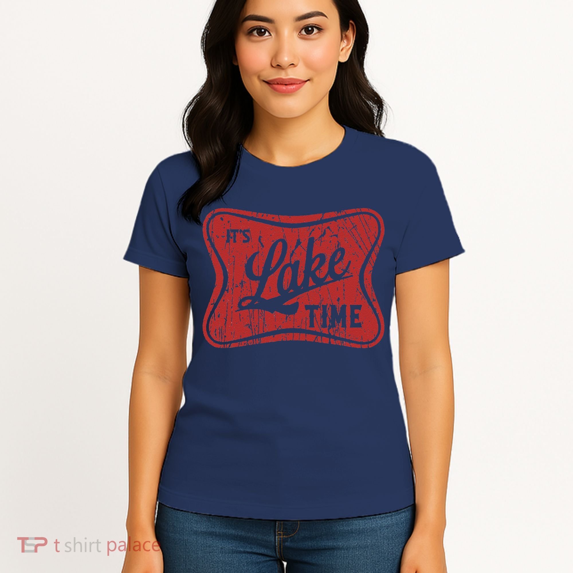 ItS Lake Time Summer Lake Camper Life Women's T-Shirt