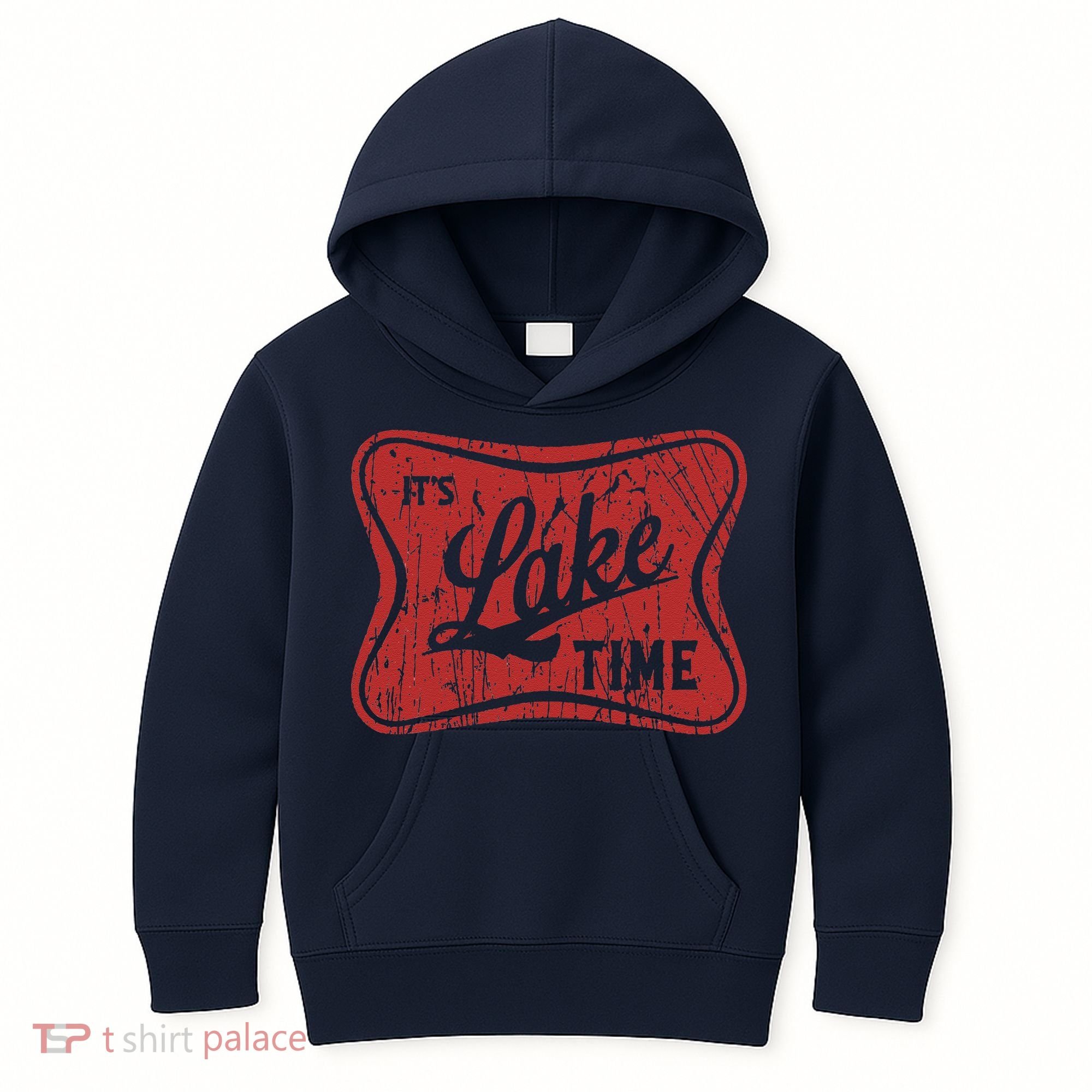 ItS Lake Time Summer Lake Camper Life Kids Hoodie