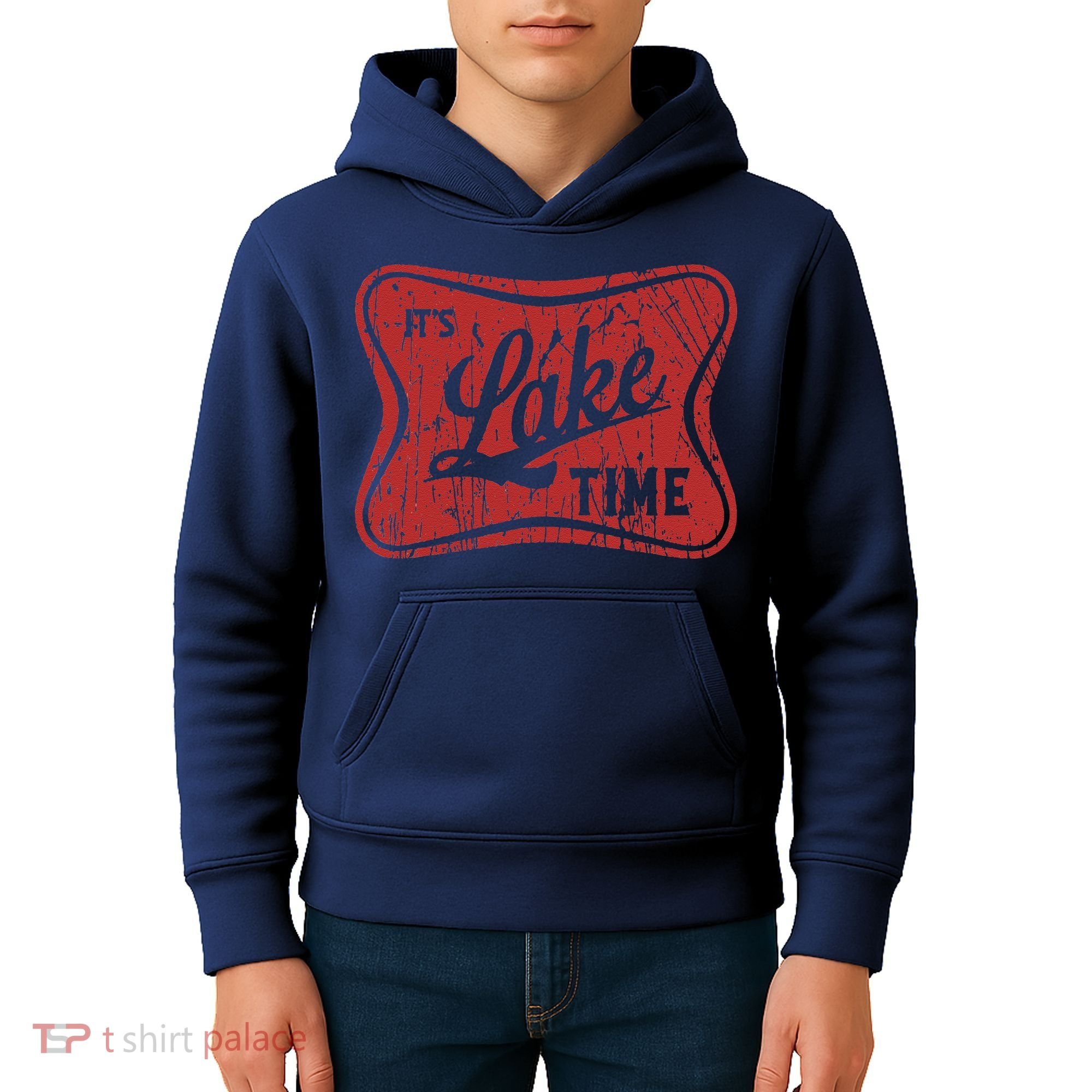 ItS Lake Time Summer Lake Camper Life Kids Hoodie