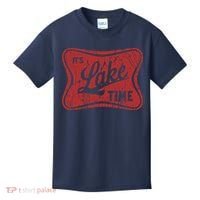ItS Lake Time Summer Lake Camper Life Kids T-Shirt thumb 0
