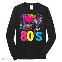 I Love The 80s 80's Party Retro birthday  Long Sleeve Shirt thumb 0