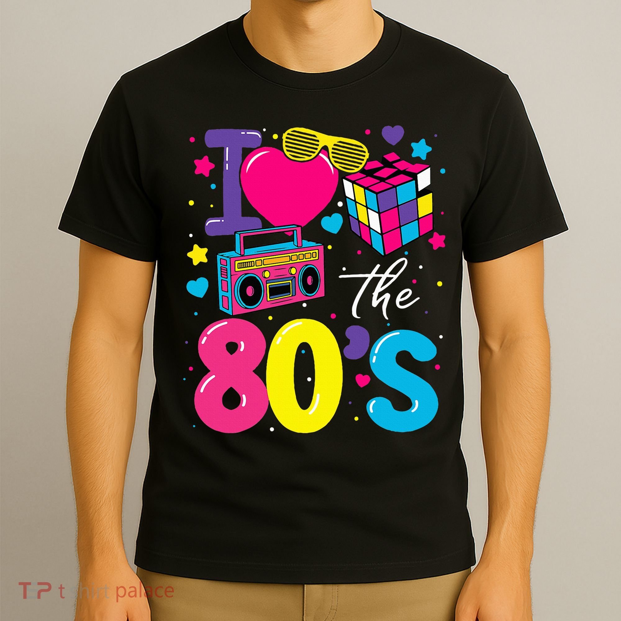 I Love The 80s 80's Party Retro birthday  T-Shirt