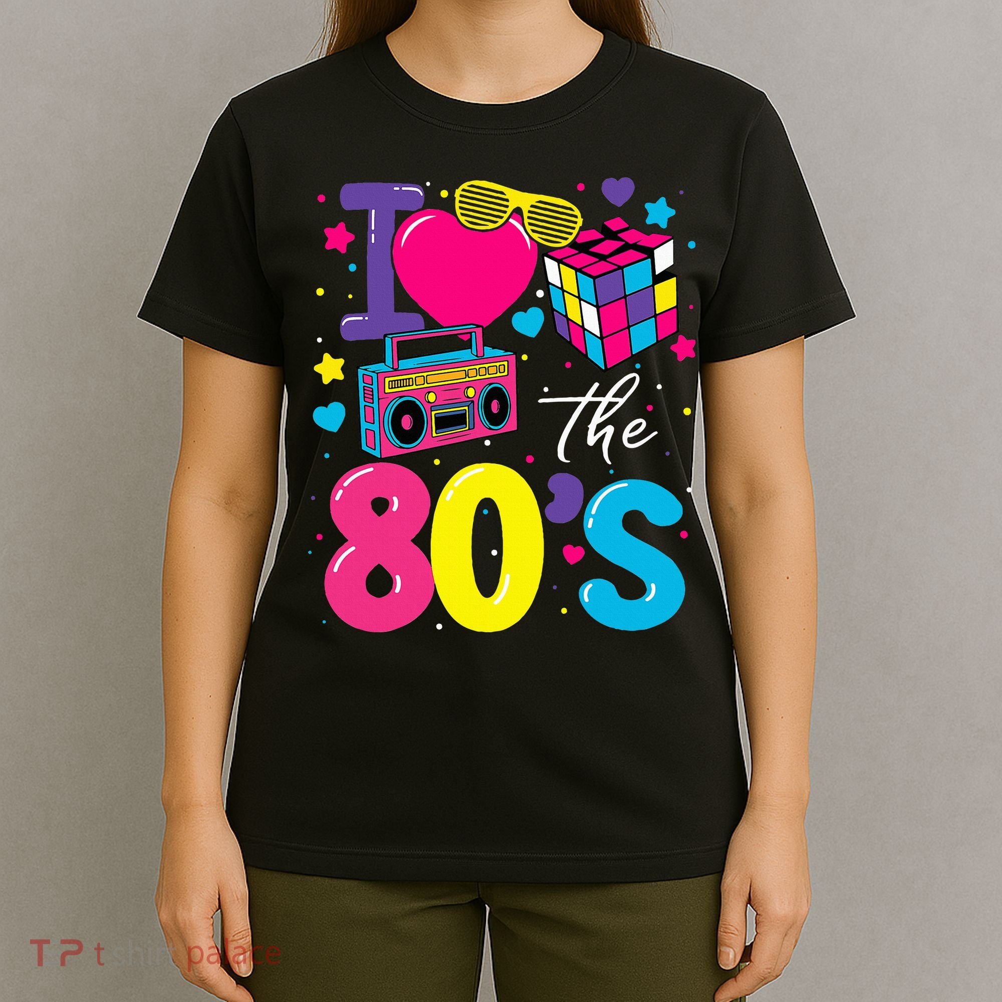 I Love The 80s 80's Party Retro birthday  T-Shirt