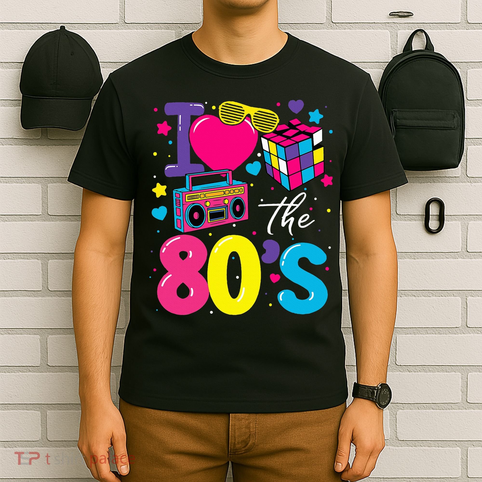 I Love The 80s 80's Party Retro birthday  T-Shirt