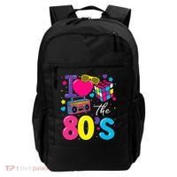 I Love The 80s 80's Party Retro birthday  Backpack thumb 0