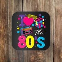I Love The 80s 80's Party Retro birthday  Coaster thumb 0