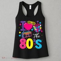 I Love The 80s 80's Party Retro birthday  Women's Tank Top thumb 3