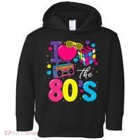 I Love The 80s 80's Party Retro birthday  Toddler Hoodie thumb 0