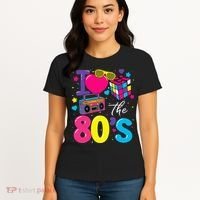 I Love The 80s 80's Party Retro birthday  Women's T-Shirt thumb 4