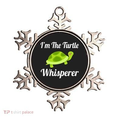 I Love Turtles - Turtle Whisperer Ornament