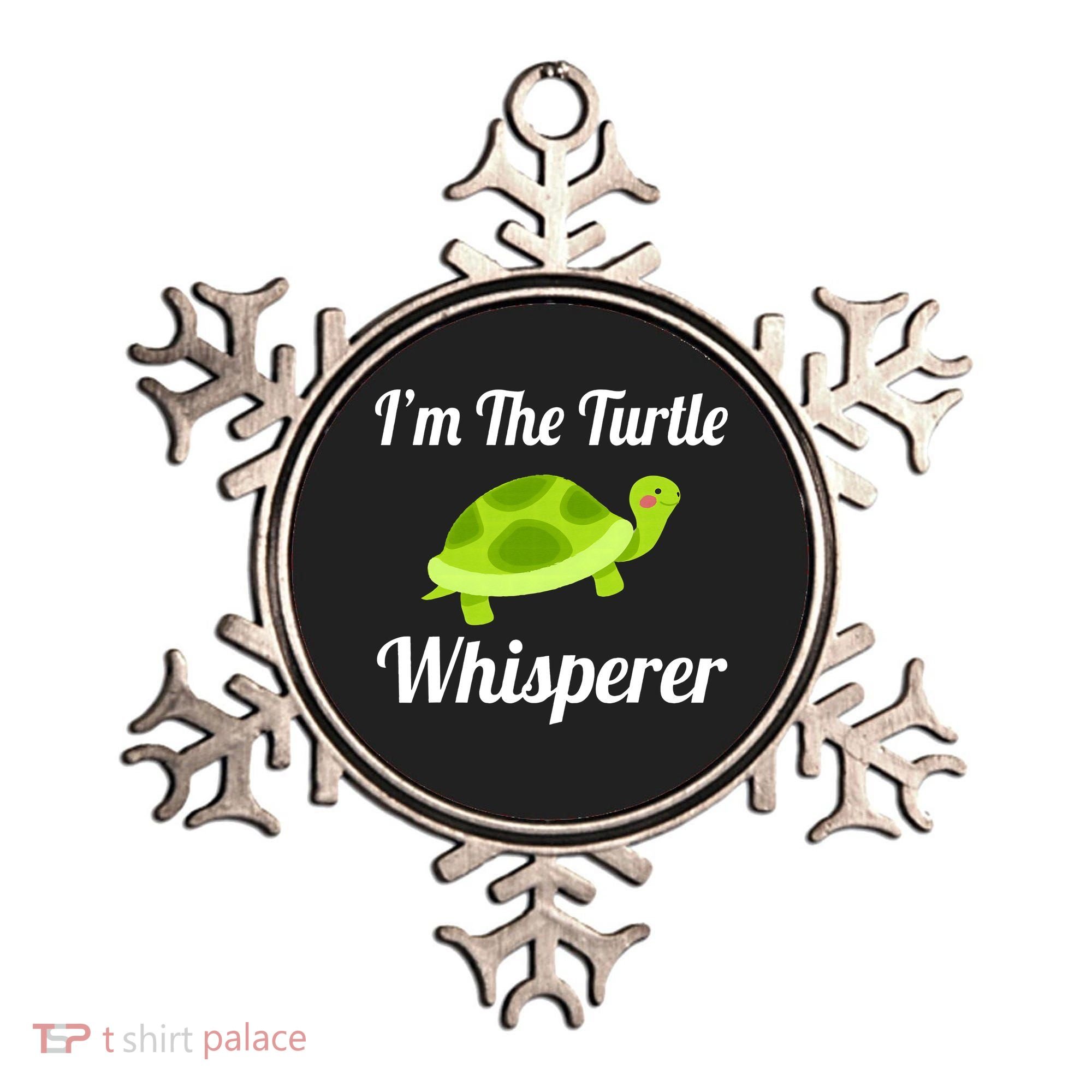 I Love Turtles - Turtle Whisperer Ornament