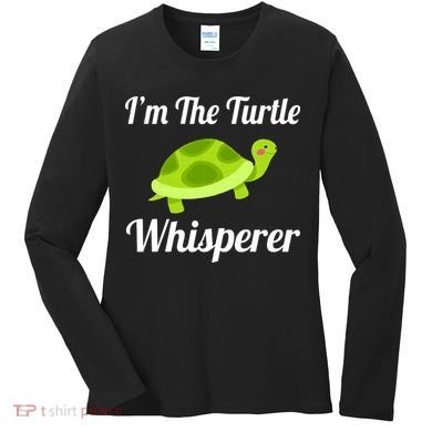 I Love Turtles - Turtle Whisperer Women's Long Sleeve Shirt