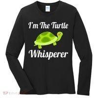 I Love Turtles - Turtle Whisperer Women's Long Sleeve Shirt thumb 0