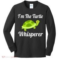 I Love Turtles - Turtle Whisperer Kids Long Sleeve Shirt thumb 0