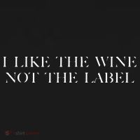 I Like The Wine Not The Label Coaster thumb 2