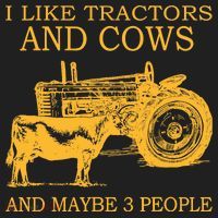 I Like Tractors And Cows And Maybe 3 People Farmer Tumbler thumb 3