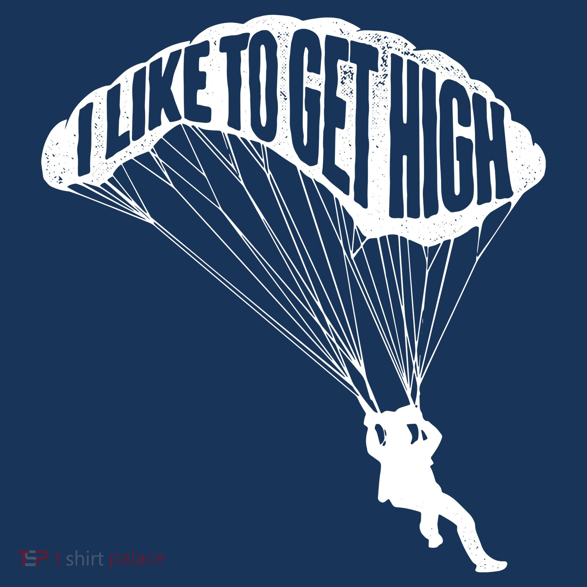 I Like To Get High Skydiver Parachutist Skydive Parachute Women's Hoodie