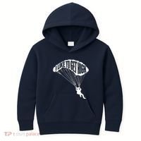 I Like To Get High Skydiver Parachutist Skydive Parachute Kids Hoodie thumb 0