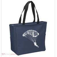 I Like To Get High Skydiver Parachutist Skydive Parachute Tote Bag thumb 2