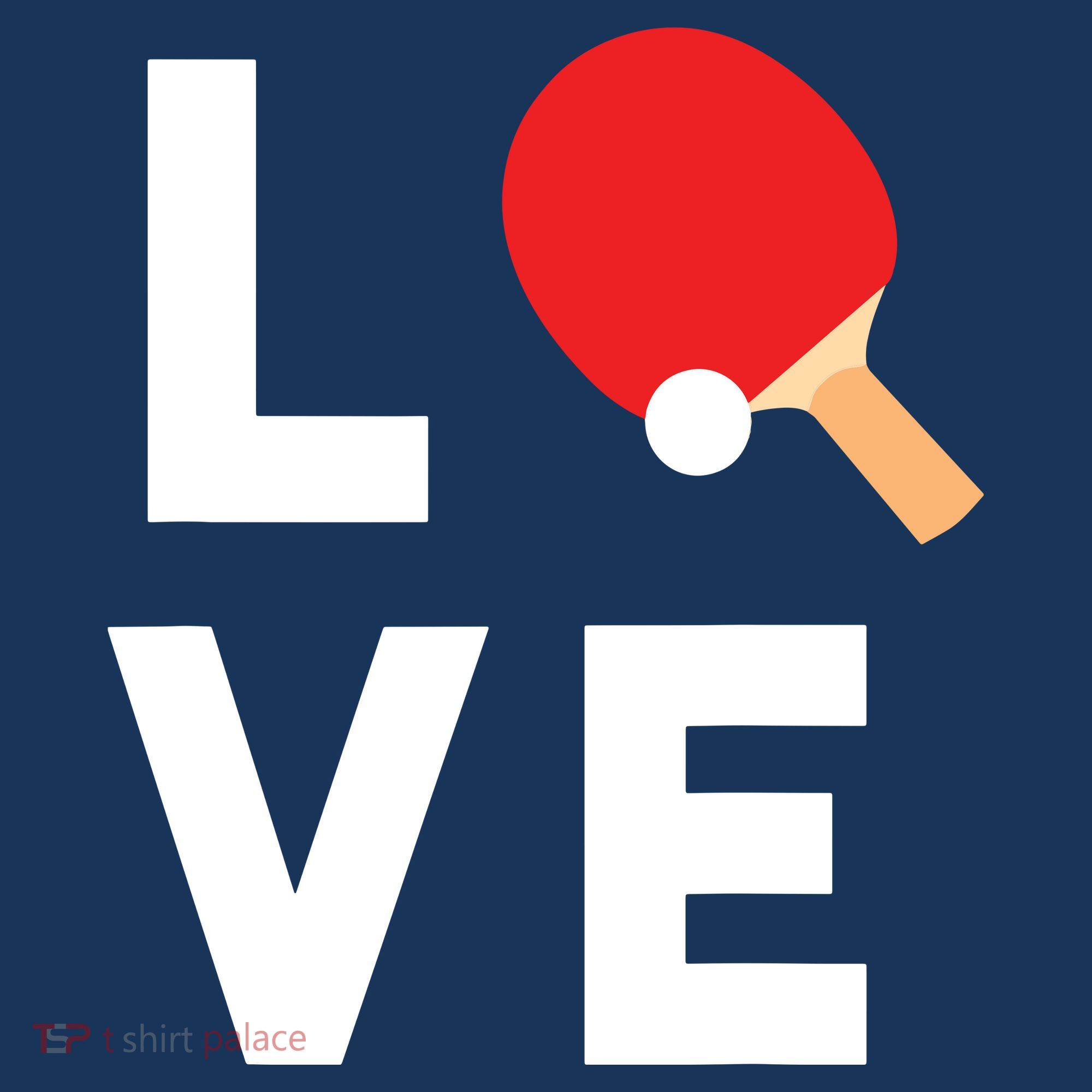 I Love Table Tennis Shirts Cute Funny Ping Pong Gift Idea Sweatshirt